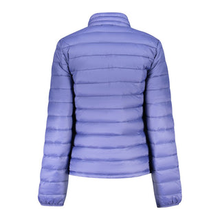 Chaqueta para mujer de poliéster azul