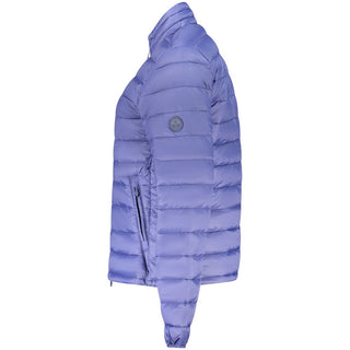 Chaqueta para mujer de poliéster azul