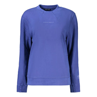 Blue Cotton Women's Sweatshirt