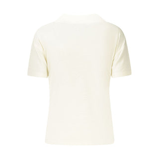 Camiseta de viscosa Bianco para mujer