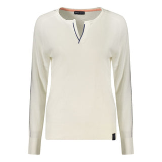 Bianco Viscose Women's Shirt