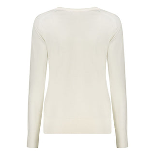 Bianco Viscose Women's Shirt