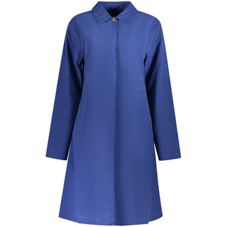 Blue Cotton Womens Jacket