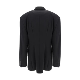 Black Wool Oves Aries Blazer