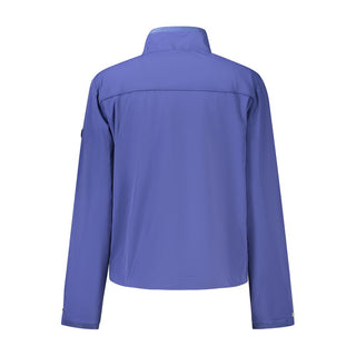 Blue Nylon Women's Jacket