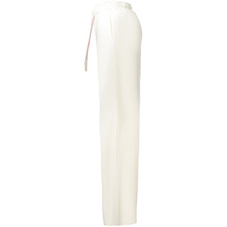 White Cotton Women's Pants