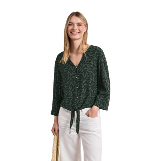 Bicolor Viscose Blouse