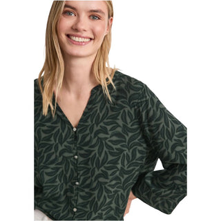 Bicolor Viscose Blouse