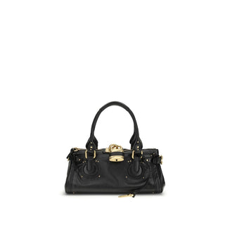 Black Buffalo Leather Shoulder Bag