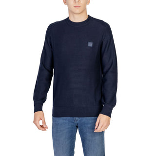 Blue Cotton Sweatshirt