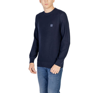 Blue Cotton Sweatshirt