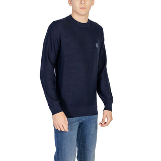 Blue Cotton Sweatshirt