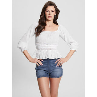White Ramie Tank Tops