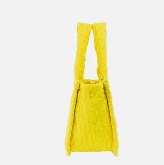 Marc Jacobs The Monogram Terry Tote Small Golden Kiwi Schultertasche