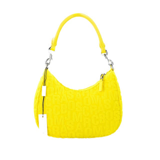 Marc Jacobs Monogram Terry Stoff Golden Kiwi Hobo Schultertasche
