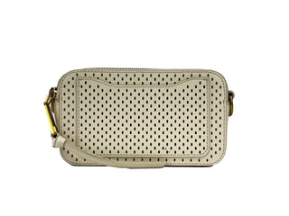 Marc Jacobs The Snapshot Perforated Umhängetasche