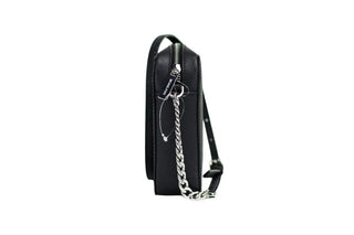 Bolso bandolera Michael Kors East West (Negro Oro)