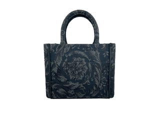 Bolso de compra 'Extra Small Athena' negro para mujer de Versace  