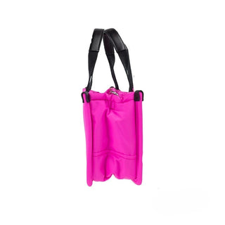 Bolso tote convertible pequeño de tela de nylon fucsia neón de Marc Jacobs  