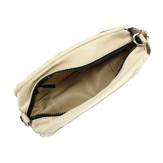 Bolso bandolera de lona beige The Camera Bag de Marc Jacobs