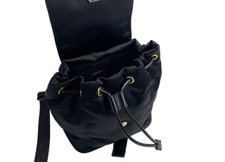 Versace Mini Nylon Medusa Rucksack mit Tunnelzug