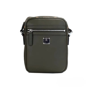 MCM Visetos Leather Camera Crossbody Bag