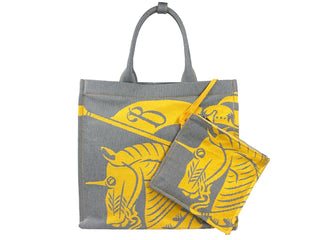 Burberry EKD Canvas-Einkaufstasche mit Münzbeutel