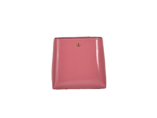 Bolso tipo cubo pequeño Emerson de charol de Tory Burch