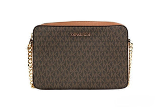Michael Kors East West Crossbody Bag (Brown SIgnature)
