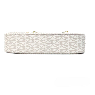 Michael Kors Adult Saffiano Leather Chain Zip Crossbody Handbag