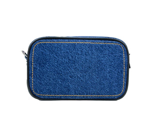 Bolso cruzado tipo cámara Flash Denim de Marc Jacobs
