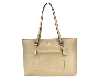Coach Leather Station Bag Shoulder Tote