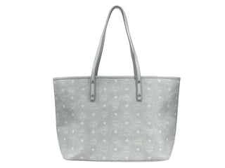 MCM Aren Leather Shoulder Tote Bag