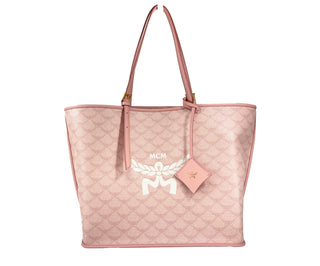 MCM Medium Himmel Shopper Medium Tote Bag