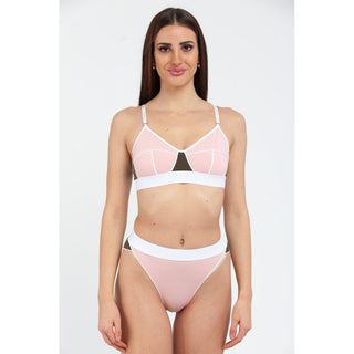 Multicolor Cotton Bra