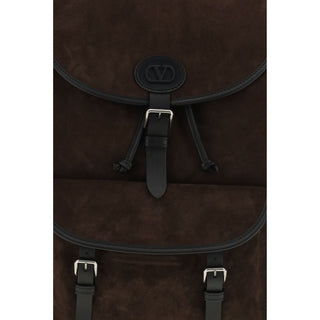 Brown Calf Leather Bos Taurus Backpack