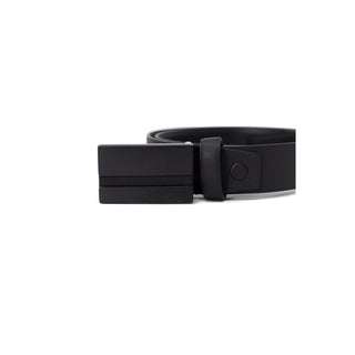Black Leather Regular Belt