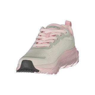Zapatillas para mujer de poliuretano blanco  