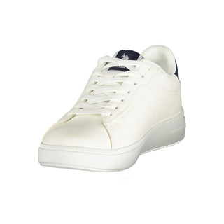 Zapatilla masculina de poliuretano blanca