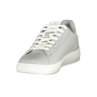 Gray Polyester Men's Sneaker