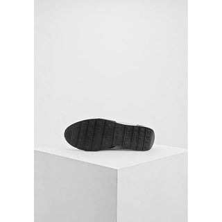 Blue Polyamide Athletic Sneakers