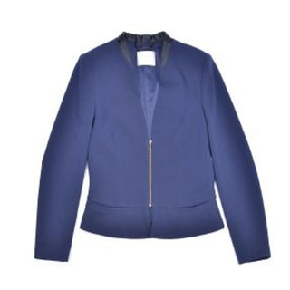 Gray Polyester Blazer