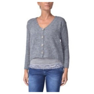 Black Marabou Cardigan