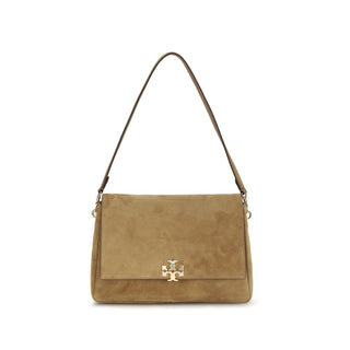 Beige Calf Leather Bos Taurus Shoulder Bag
