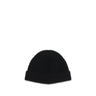 Black Cashmere Beanie