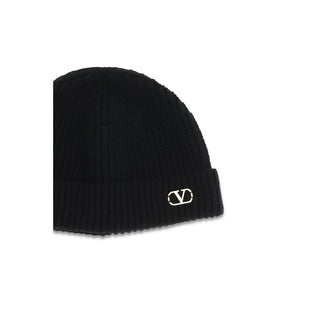 Black Cashmere Beanie