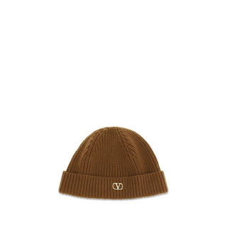 Brown Cashmere Beanie