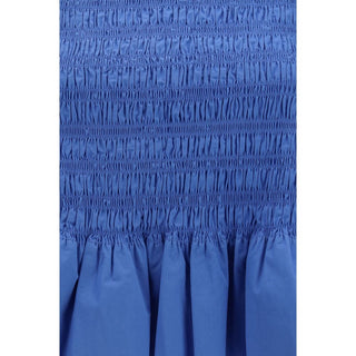 Blue Cotton Blouse