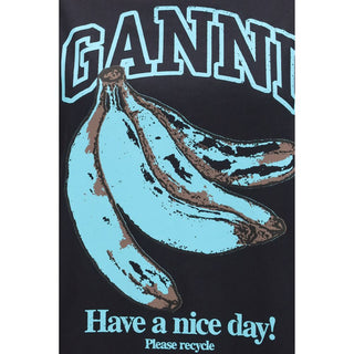 Camiseta de algodón negro