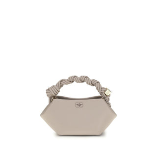 Gray Recycled Leather Handbag